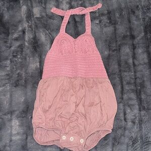 Kate Quinn crochet romper